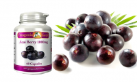Açaí berry 60x cápsulas = 6x frascos (6x 60capsulas) !